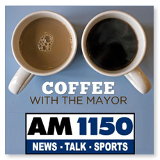 Coffee With the Mayor landing page